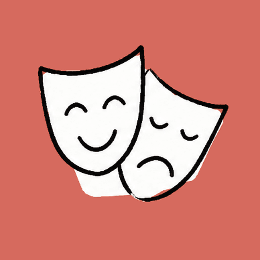An educator reviewing Theater practice test questions remotely