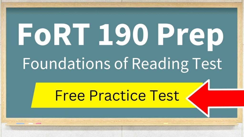 Foundations of Reading 190 Free Practice Test